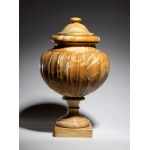 Pair of vases with lids - 20th century