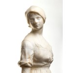 French alabaster sculpture - 19th Century