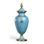 Victorian opaline vase - England, Bristol, 1860 circa