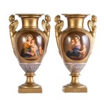 Pair of Empire vases - France, 19th century