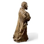 Terracotta statue depicting Saint Joseph - Italy, 17th century
