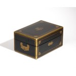 LOUIS AUCOC (firma_di) Inlaid travel kit - Paris, 1854-1875