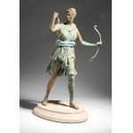 Sculpture of the goddess Diana - 19th century