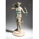 Sculpture of the goddess Diana - 19th century