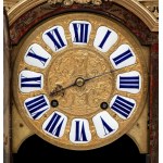 Boulle-style mantel clock signed B. Baltazar Paris - France, 19th Century