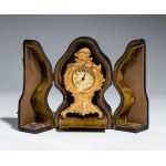 Louis XV-style travel clock - France, 19th century