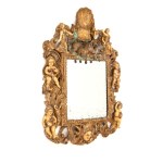 Carved and gilded mirror - Sicily, mid-18th century