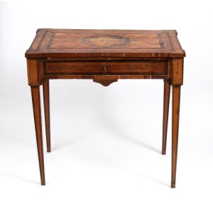 Table de salon incrustée « Louis XVI » - XVIIIe siècle