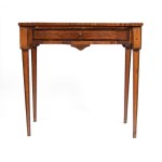 Table de salon incrustée « Louis XVI » - XVIIIe siècle