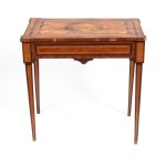 Table de salon incrustée « Louis XVI » - XVIIIe siècle