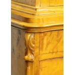Secrétaire à double corps de style Biedermeier - Suède, XIXe siècle