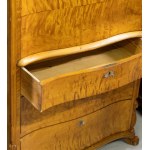 Secrétaire à double corps de style Biedermeier - Suède, XIXe siècle