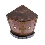 Vitrine d'angle française de style Napoléon III - XIXe siècle