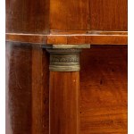 Empire-style chest of drawers in walnut - Italy, 19th century