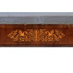 Italian inlaid sofa Smith, Carlo X - Naples, 19th century
