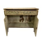 Louis XVI-style lacquered and decorated sideboard - Central Italy, 19th century