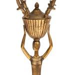 Pair of Art Deco-style candlesticks - 20th century
