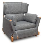 Pair of Viola D'Amore armchairs for Cassina - Italy, 1977