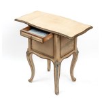 Pair of Venetian bedside tables in Louis XV style - Italy, 20th century
