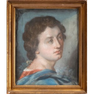 Artiste italien, XVIIIe - XIXe siècle Tête de jeune homme -