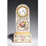 Schüller à Paris Antique porcelain clock - Paris, 19th century