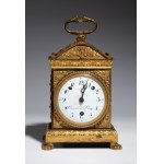 Courvoisier & Comp Gilded bronze table clock Empire period - France, early 19th century