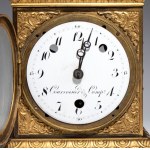Courvoisier & Comp Gilded bronze table clock Empire period - France, early 19th century