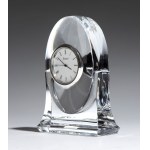 JOSEF INWALD Baccarat crystal table clock, “Tranquillity” model - France, 20th century