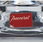 JOSEF INWALD Kryształowy zegar stołowy marki Baccarat, model „Tranquillity” – Francja, XX wiek