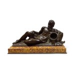 Antimony Inkwell - Italy, late 19th century-early 20th century