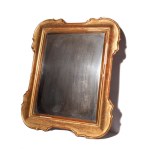 Carved mirror made of shaped and gilded wood - Italy, 19th century
