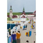 Damian Lisiewski (b. 1992), A Walk Along the Pier, 2026