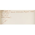 Agnieszka Kraus, GAJEK (b. 1982, Chorzów), 511_Error - Network Authentication Required, 2025