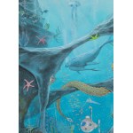 Dariusz Franciszek Różyc (b. 1978, Sosnowiec), Underwater Adventure from the series Monster Catchers, 2024