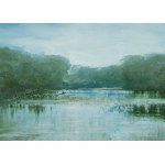 Jagoda Kaczmarczyk-Hudzik (née en 1966 à Cracovie), « Paysage de la Vistule CXXXVIII/138 », 2026