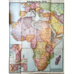 A massive political—COLONIAL—map of Africa from World War II—Third Reich, Berlin, 1941
