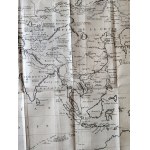 Map showing the sea route of Ambassador Lord George Macartney’s first diplomatic mission to China, London, ca. 1800 [ Nautical Map ]