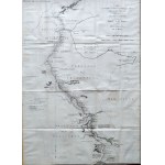 China. Map of the route taken by Lord Macartney’s British embassy from Jehol through Beijing to Hangzhou; Paris, ca. 1800.