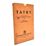 The High Tatras and the Bielskie Tatras - Tourist Map. Compiled by Tadeusz Zwoliński, Lviv 1931 [Zakopane, Tatras]