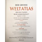 Monumental World Atlas - DER GROSSE WELTATLAS (ca. 1929) - Deutsche Buch-Gemeinschaft Berlin