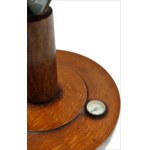 A globe by Columbus-Erdglobus with a compass from the 1940s (height: 55 cm), [Art Deco]