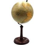[ The First Polish Globe from the Second Polish Republic ] - Published by SP.Z.O.O. Pomoc szkolna; produced by A. Nowosielski and cartographer W. Główczewski - Warsaw, ca. 1920