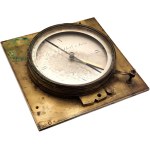 Antique Compass—marked "Jos. Schablass & Sohn, Vienna," ca. mid-19th century.