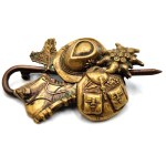 Alpine souvenir (tourist) brooch - Tyrol - (Austria / Germany - Bavaria), early 20th century