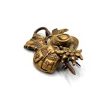 Alpine souvenir (tourist) brooch - Tyrol - (Austria / Germany - Bavaria), early 20th century