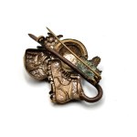 Alpine souvenir (tourist) brooch - Tyrol - (Austria / Germany - Bavaria), early 20th century