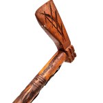 Hiking stick with 9 pegs, early 20th century [Bystra, Szczyrk, Koszarawa, Klimczok Mountain Hut, Beskid Verein, Babia Góra, Barania Góra, Kuźnice, Tatra Mountains]