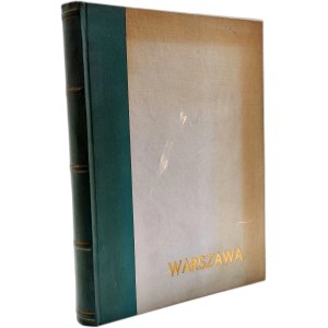Jan St. Bystroń - WARSAW, J. Kubicki Publishing House, Warsaw, 1949 [Varsaviana]