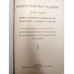 Silesian Voivodeship 1918–1928 — A Guide to the Silesian Voivodeship’s Exhibition at the General National Exhibition in Poznań, Katowice 1929 [Map of Silesia]