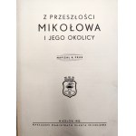 Konstanty Prus - From the History of Mikołów and Its Surroundings - Mikołów 1932 [ Map ] [ Decorative binding, First edition ]
